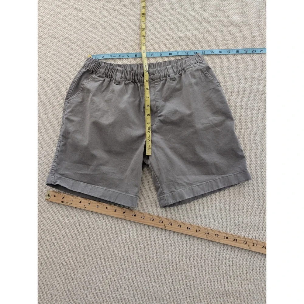 Chubbies Originals Gray Elastic Waist Stretch Cotton Shorts Womens Medium - Picture 8 of 10